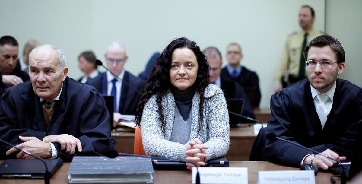 Beate Zschaepe, 43, was found guilty of 10 counts of murder in deadly shootings of nine Turkish and Greek-born immigrants as well as a German policewoman carried out by a trio known as the National Socialist Underground (NSU). Reuters File Photo