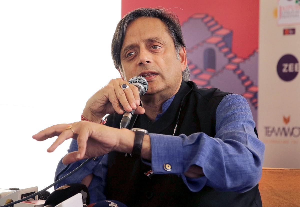 Congress leader Shashi Tharoor. PTI File photo