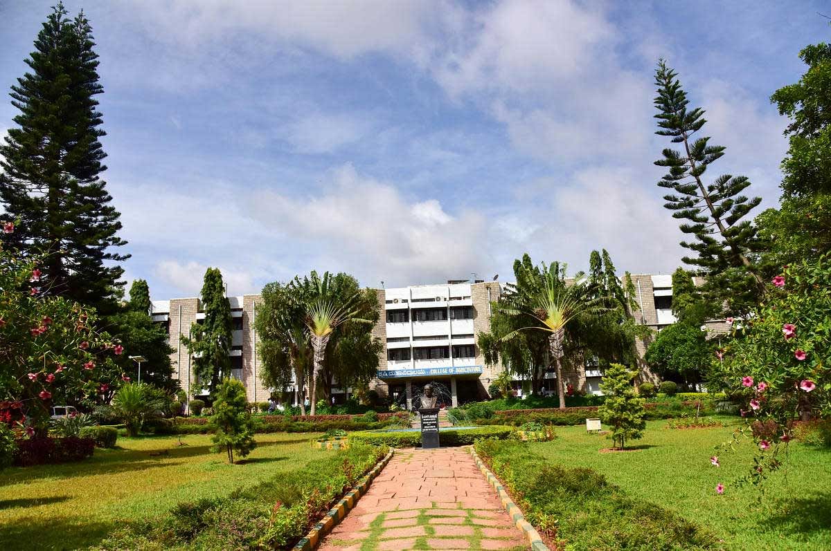 The agricultural college functioning from the GKVK campus in Bengaluru will be upgraded as agricultural engineering college. DH File Photo