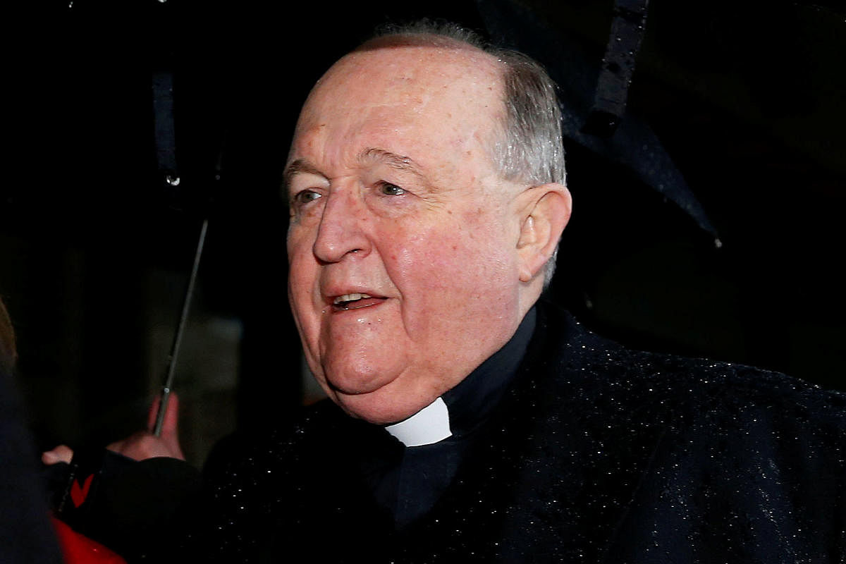 Archbishop Philip Wilson arrives at Newcastle Local Court, in Newcastle, Australia, on June 19, 2018. (Reuters File Photo)