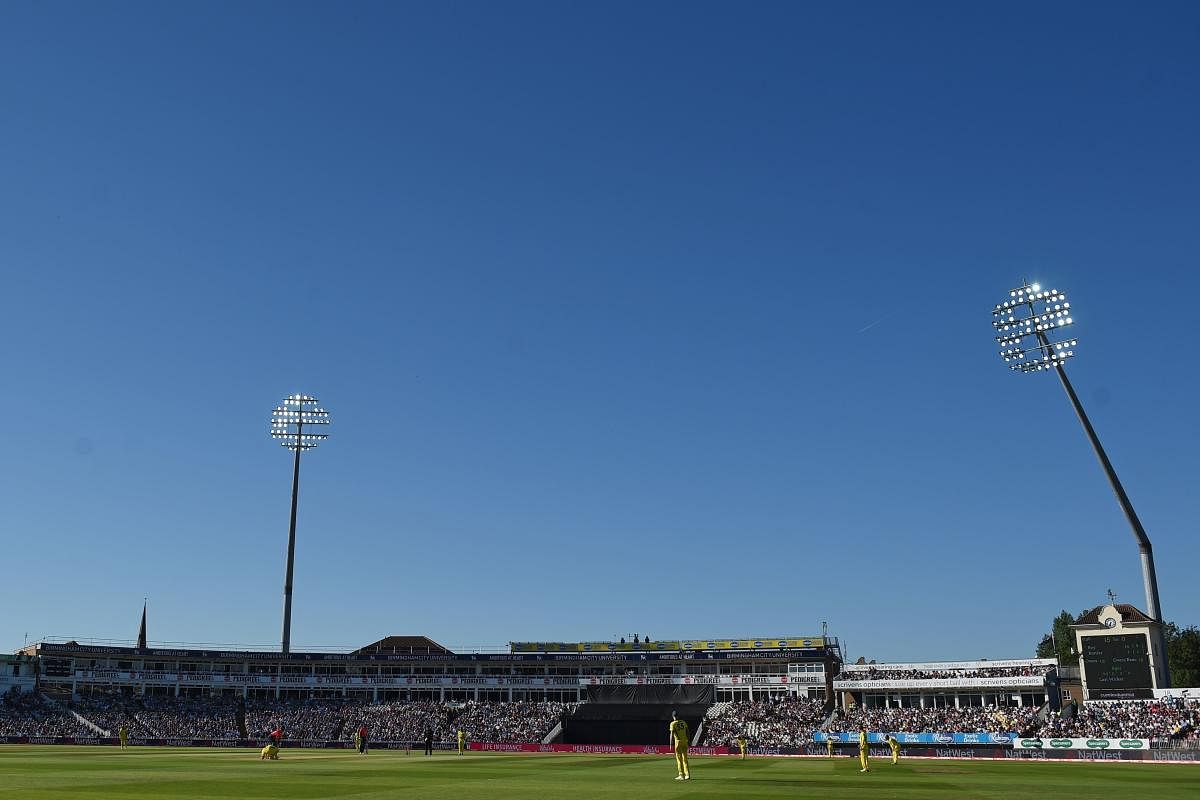 The Edgbaston cricket ground in Birmingham will kick off the 2019 Ashes involving England and Australia. AFP