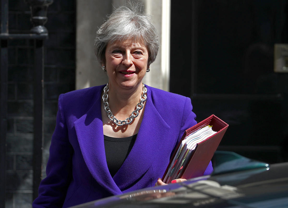 Britain's Prime Minister Theresa May. (Reuters file photo)