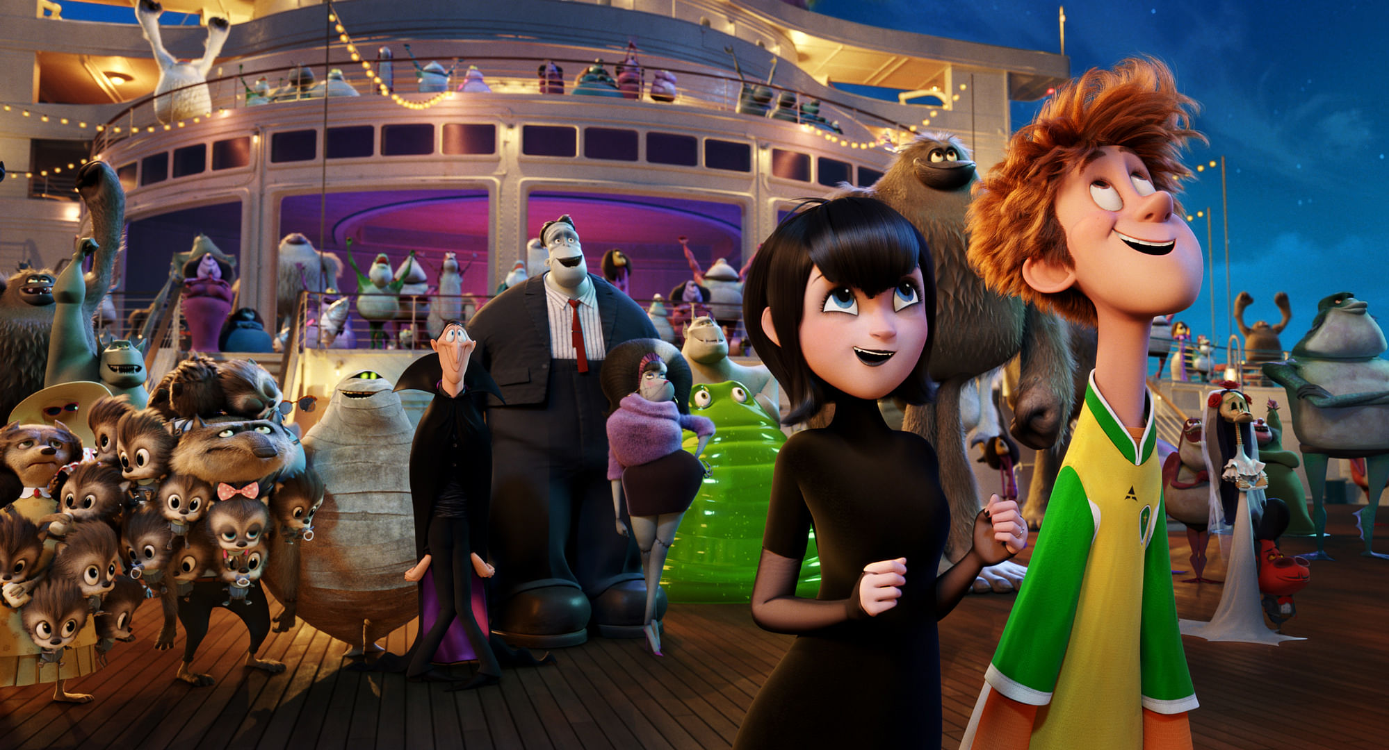‘Hotel Transylvania 3: A Monster Vacation’ hits the screens today.