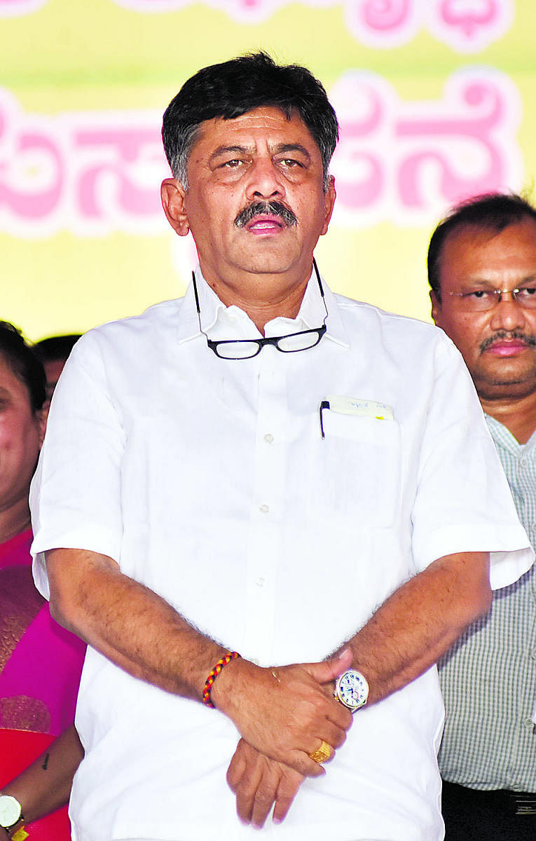 Minister for power department D K Shivakumar. (DH PHOTO / IRSHAD MAHAMMAD)