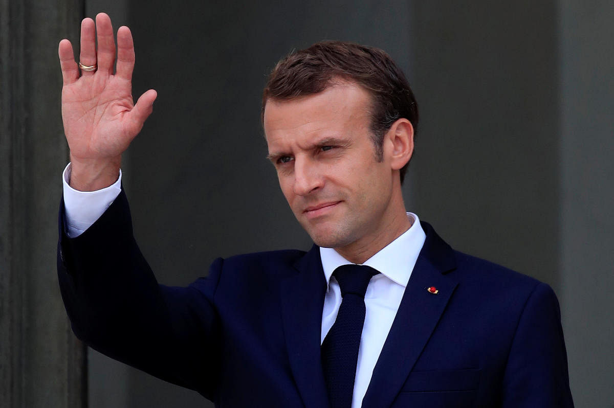 French President Emmanuel Macron. Reuters file photo
