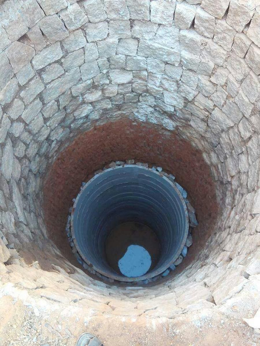 It is an ongoing process to create new wells to recharge groundwater.