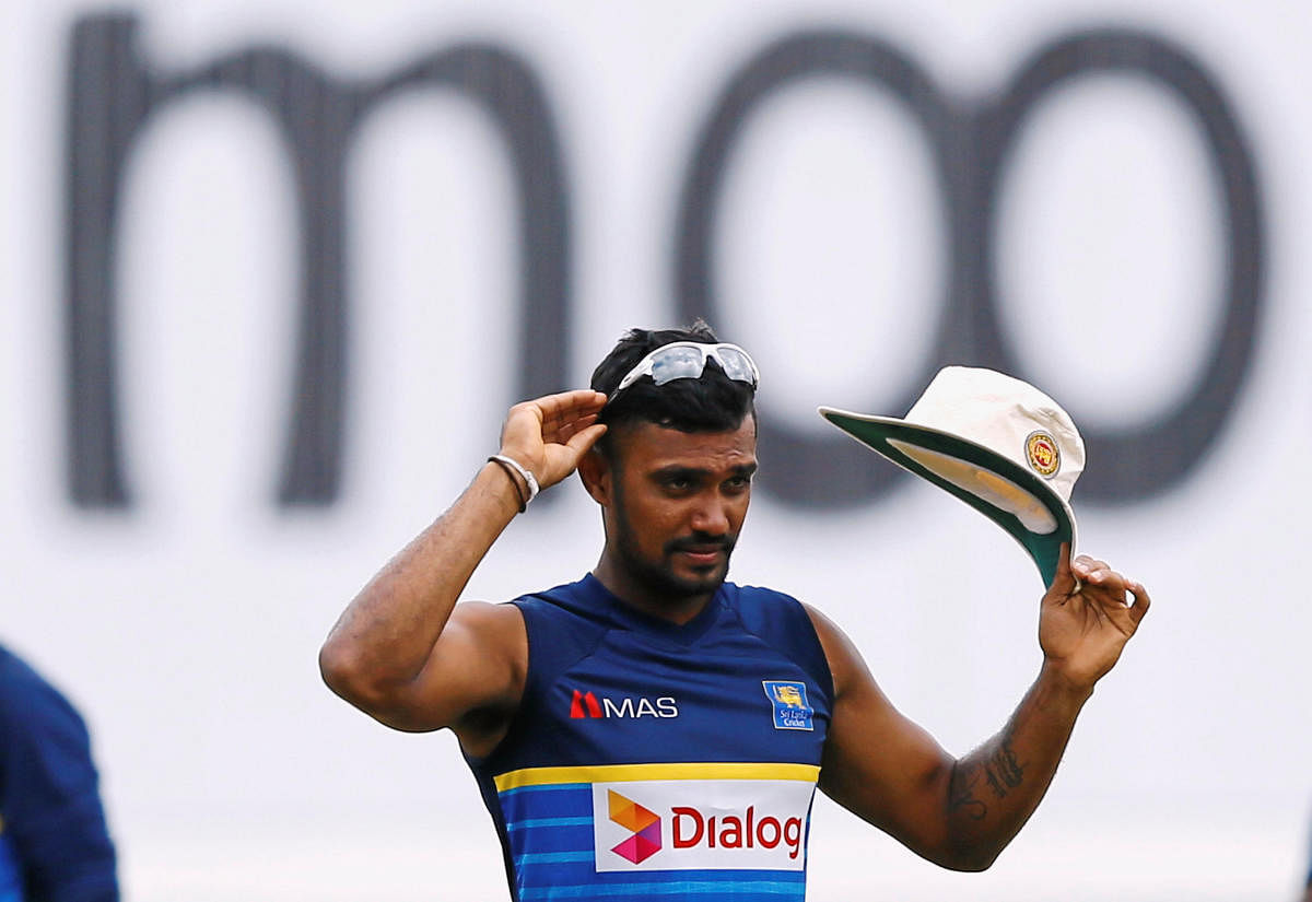 Dhanushka Gunathilaka, 27, and his friend, who cannot be named, took two Norwegian women to the hotel where the player was staying in Colombo in the early hours of Sunday. Reuters photo