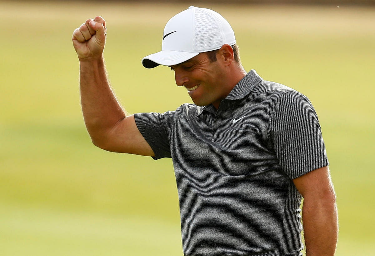 Francesco Molinari rode on his impressive recent form to become Italy first-ever Major champion when he triumphed in the Open Championship on Sunday. REUTERS