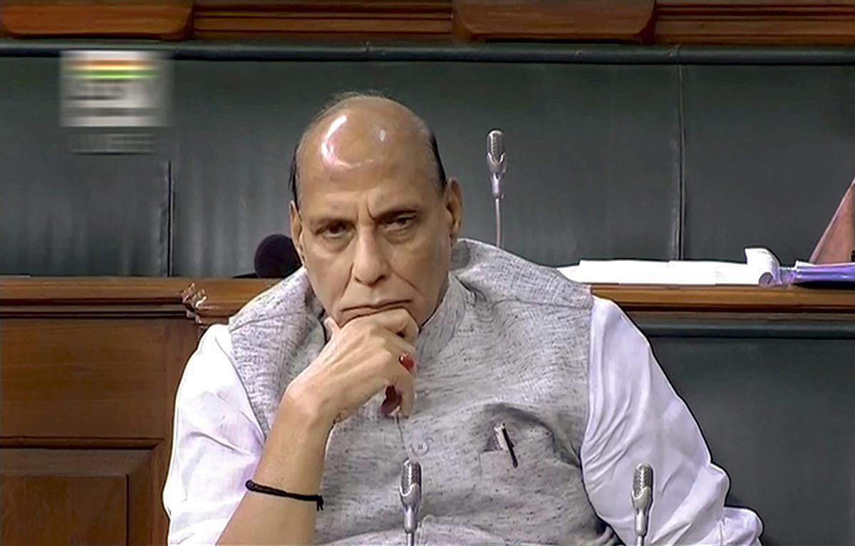 The Government will enact a law, if necessary, to curb incidents of lynching, Home Minister Rajnath Singh said today amid Opposition outcry over such incidents. PTI file photo