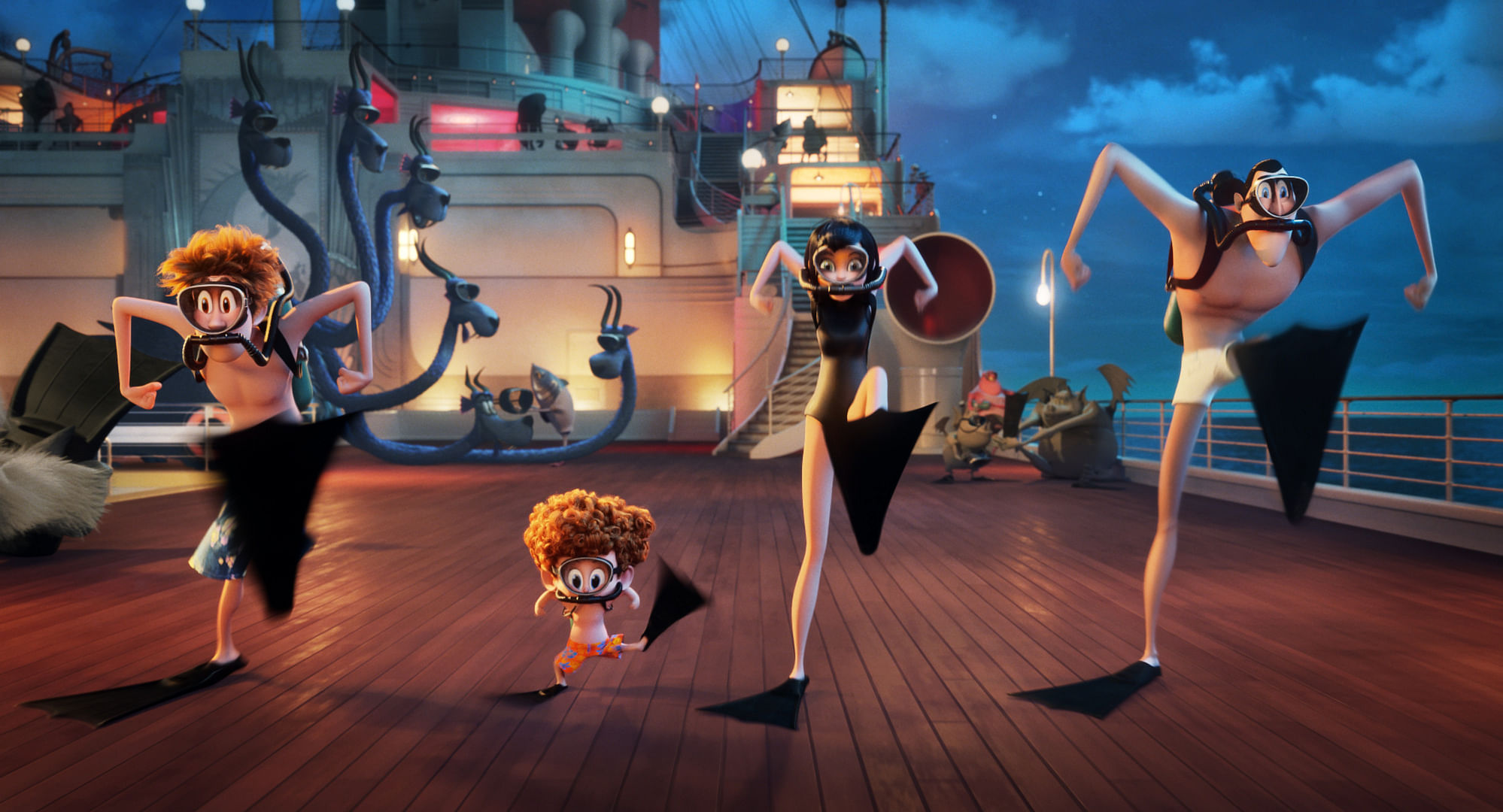 Hotel Transylvania 3--A Monster Vacation offers no great lessons, but it is compelling.
