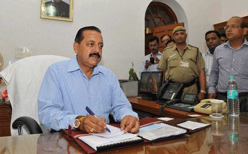 In picture: Minister of State for Personnel Jitendra Singh. PTI photo. 