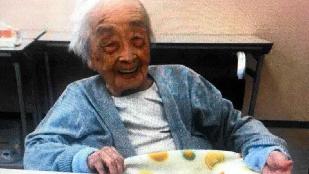 The world's oldest person Chiyo Miyako, a 117-year-old, died on Sunday. Picture courtesy Twitter