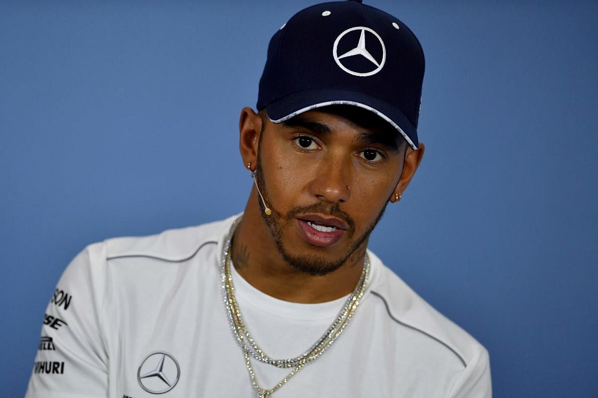 NOT HAPPY: Mercedes' driver Lewis Hamilton feels he deserves more respect than he is receiving right now. AFP