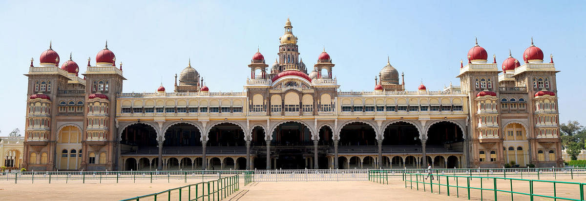 The Mysore Palace had an efficient system of archiving.