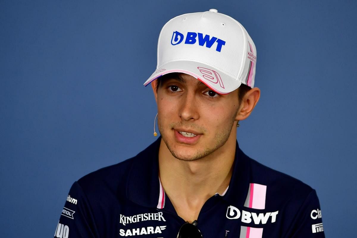 DIRE TIMES: Esteban Ocon's transfer to Renault may help alleviate the problems of Force India. AFP FILE PHOTO