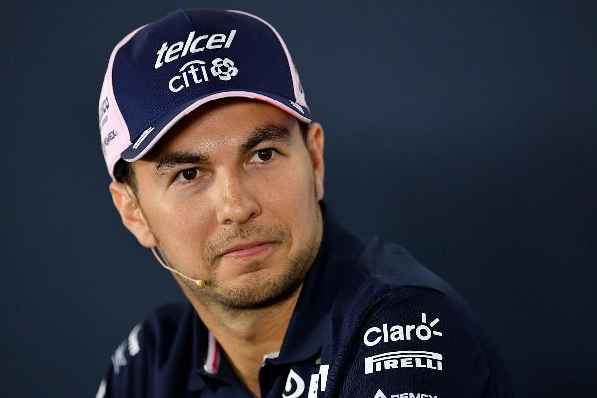 Force India's Mexican driver Sergio Perez said he had to take the legal step to protect the team. AFP 