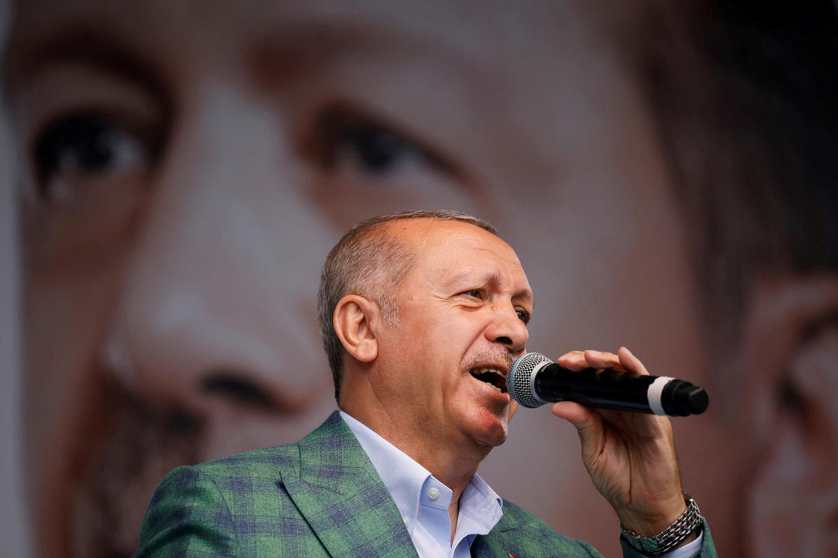 President Tayyip Erdogan. Reuters file photo