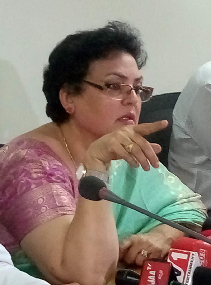 Rekha Sharma, Chairperson, National Commission for Women. DH photo