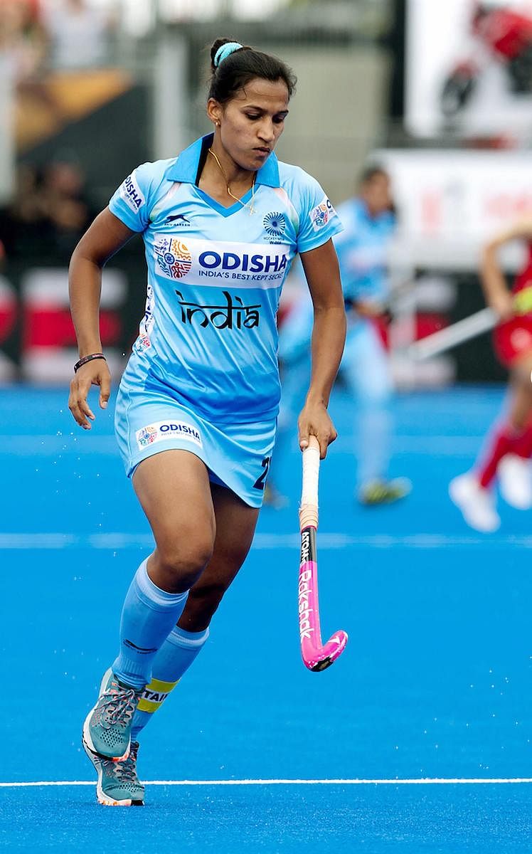Skipper Rani Rampal's goal against USA handed India their progress to the knockouts on Sunday. PTI