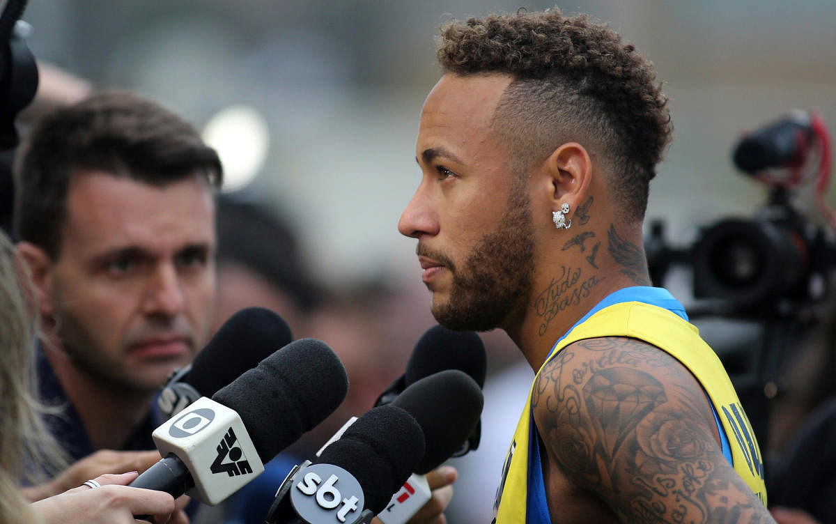 Brazilian soccer player Neymar. (REUTERS File Photo)