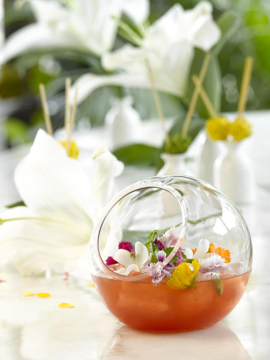 Botanical cocktails contain freshly grown, natural ingredients