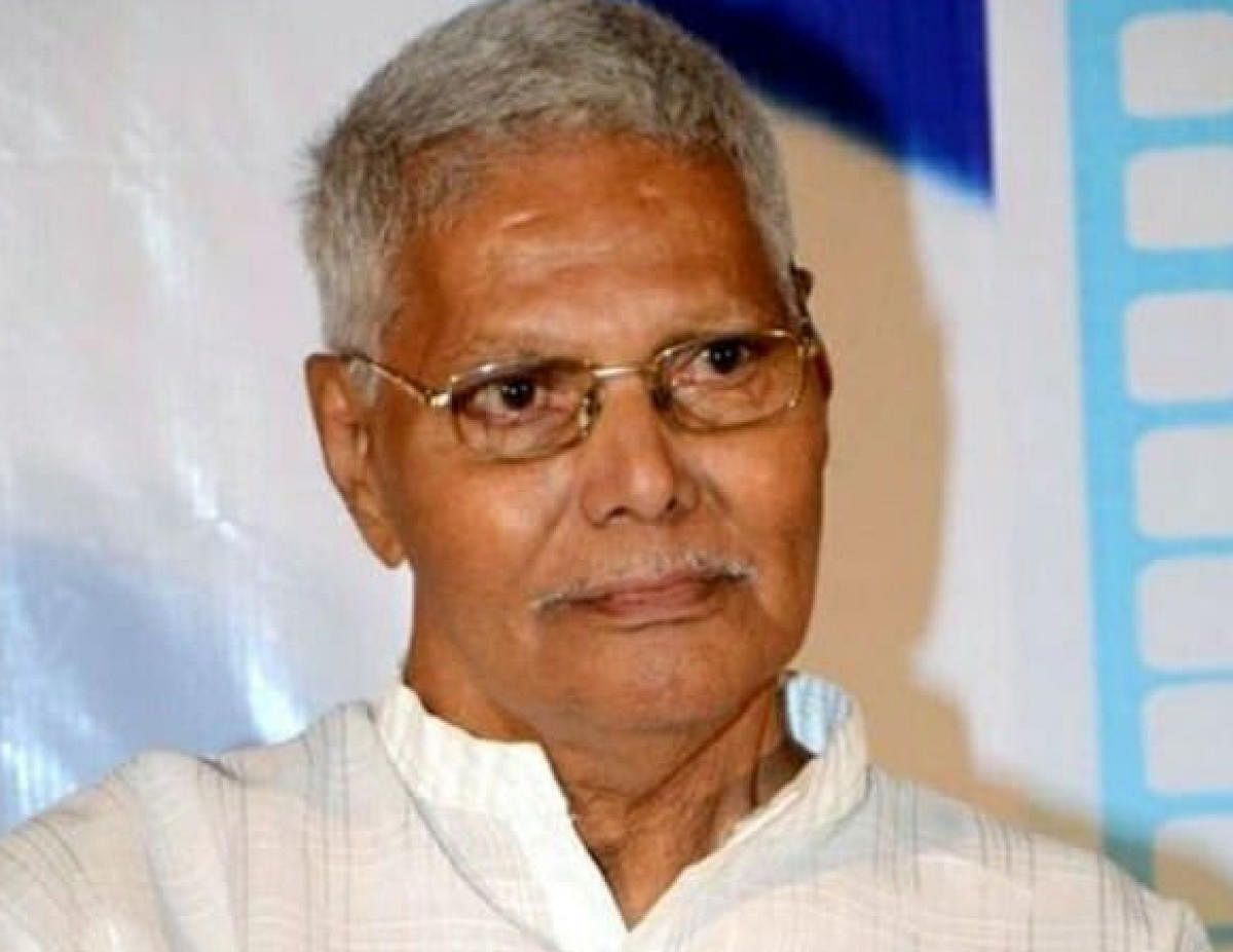 Veteran Telugu film producer K Raghava, who started his career in the black and white era, died here due to old age-related ailments. He was 105. (Picture courtesy Twitter)