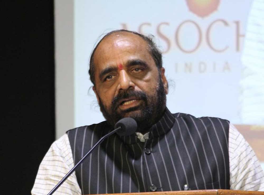 Union Minister of State for Home Hansraj Gangaram Ahir. File photo