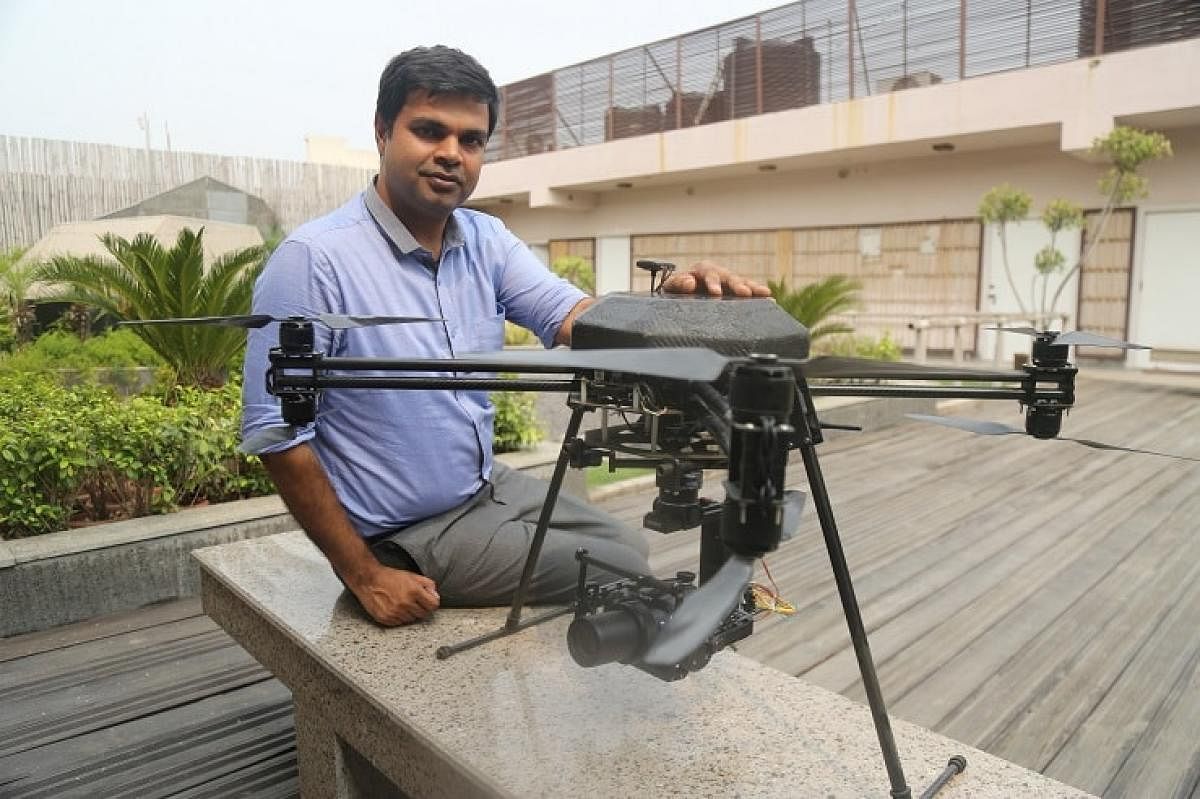 Akash Sinha, founder, Omnipresent Robot Tech