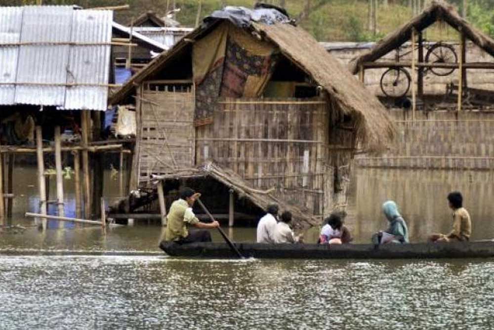 Majuli-India's first island district. PTI file photo