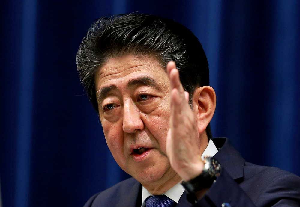 Prime Minister Shinzo Abe. AP/PTI file photo.