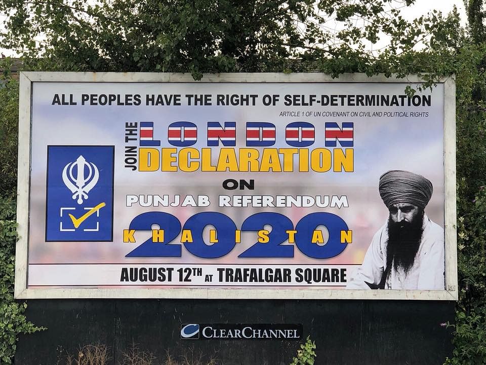 India has already asked the UK Government to deny the SFJ permission to hold the event. (Image source: Facebook/Sikhs for Justice)
