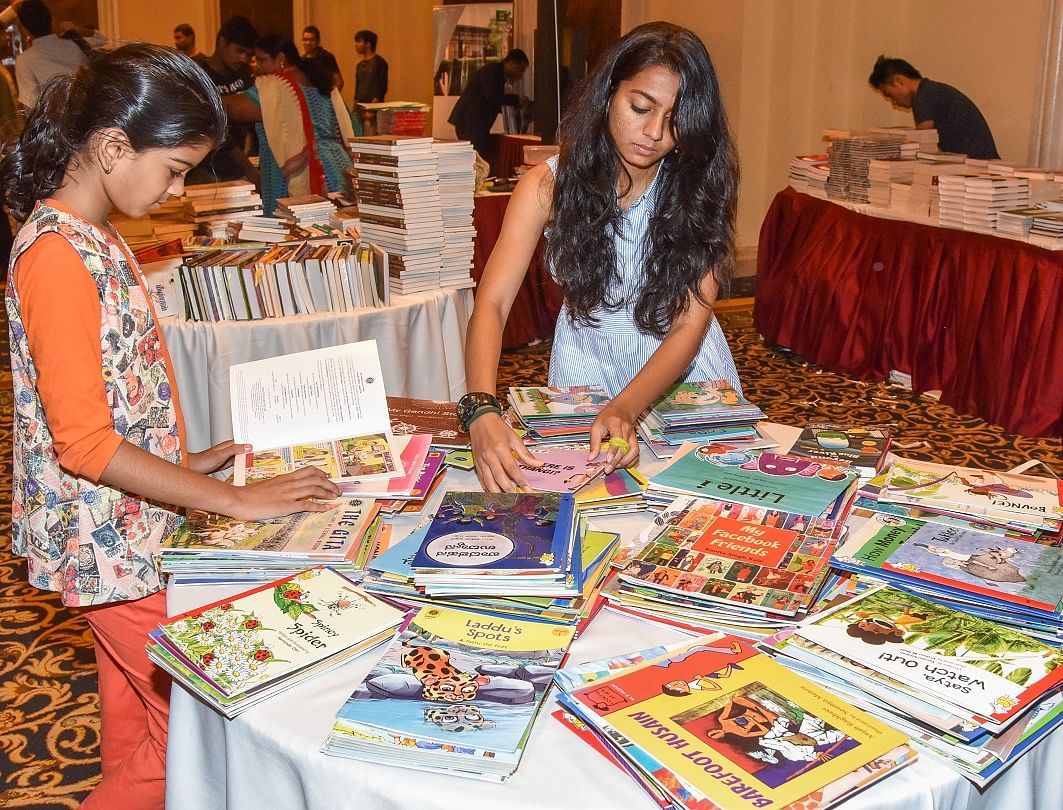 Many young poetry buffs turned up at the Bangalore Poetry Festival at The Leela Palace. The two-day festival concluded on Sunday. DH Photo by S K Dinesh