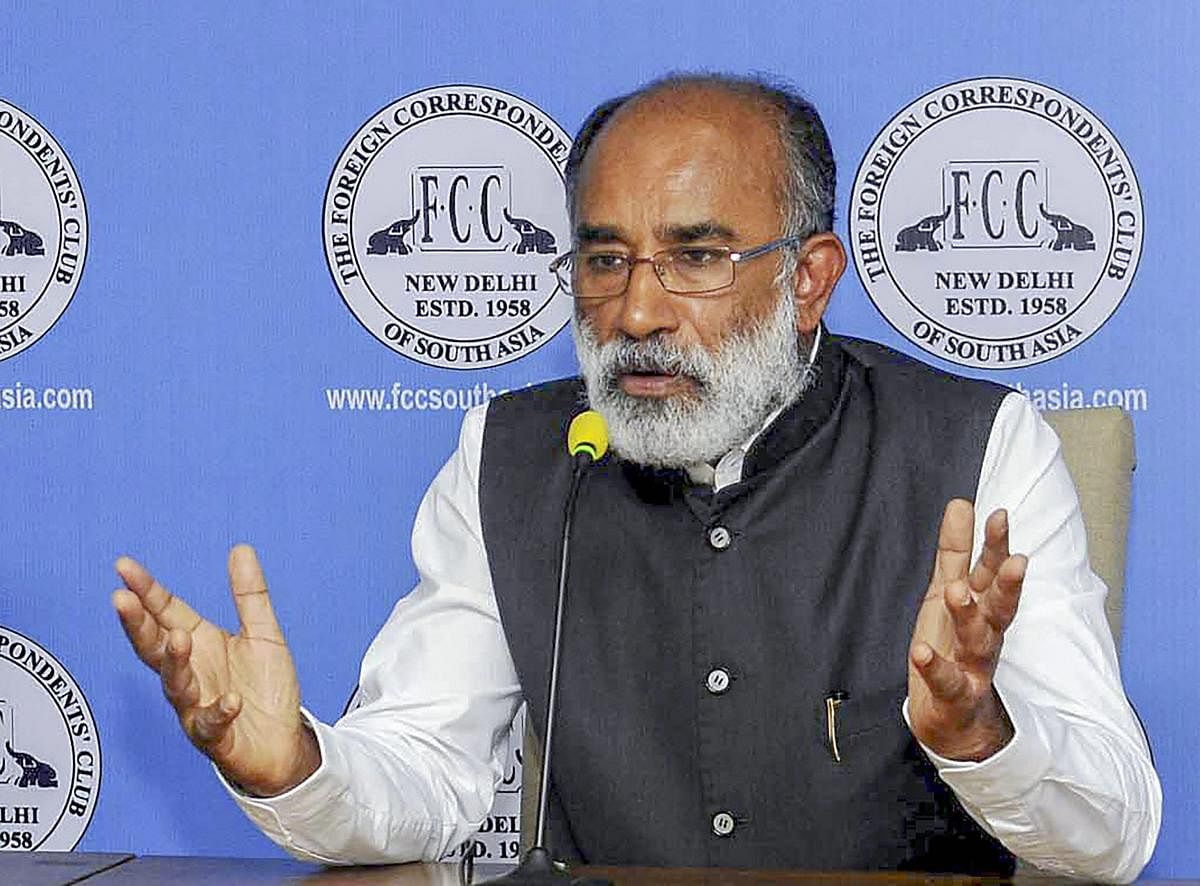 Union Minister of State for Tourism Alphons Kannanthanam. PTI file photo