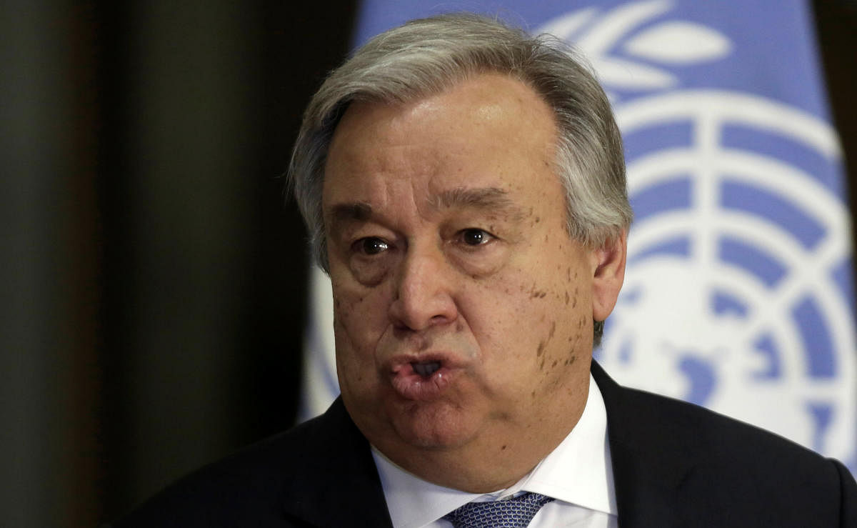 UN Secretary General Antonio Guterres (REUTERS File Photo)