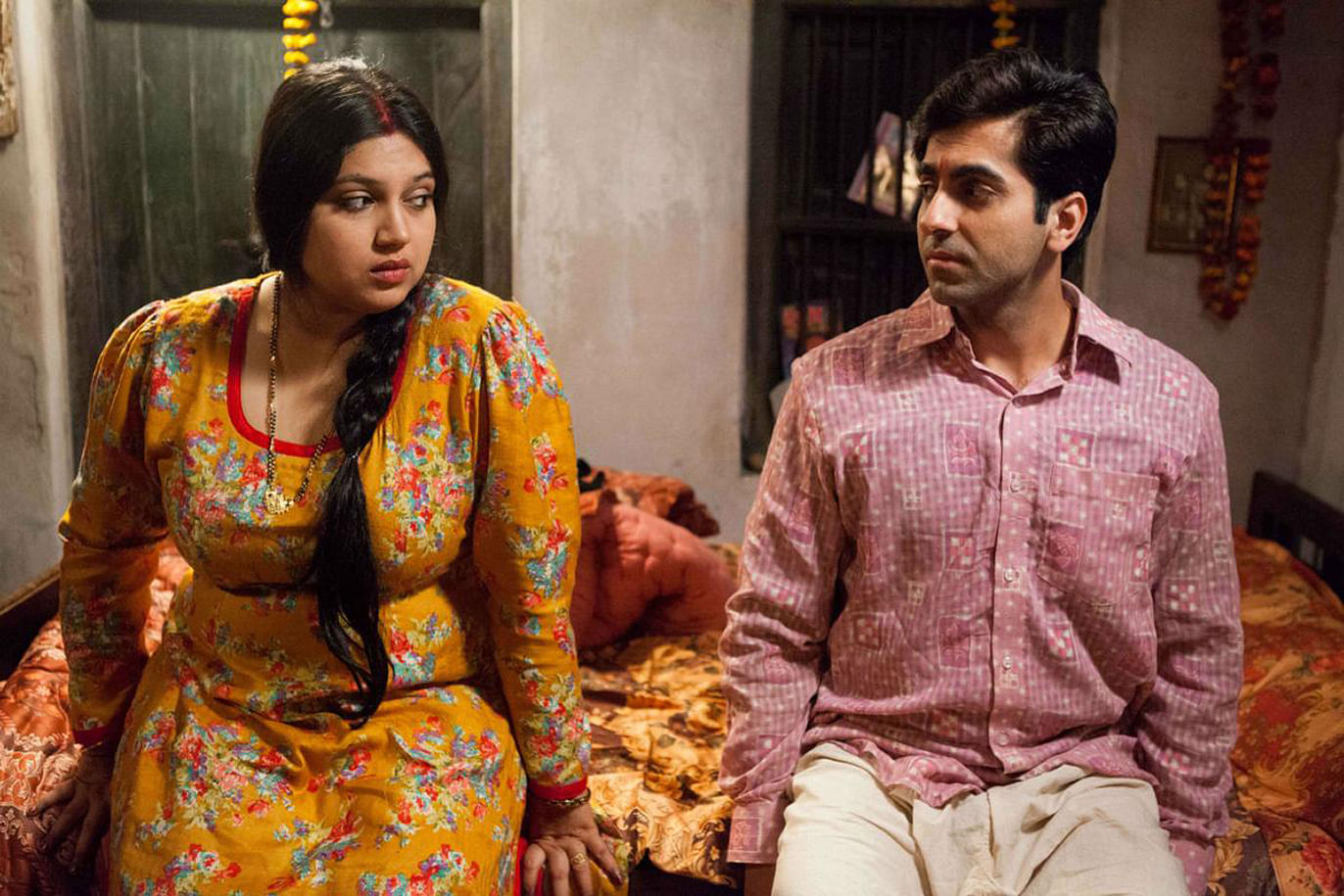 In the Bollywood film ‘Dum Laga Ke Haisha,’ the hero shames his wife as she doesn’t fit into his idea of a dream girl.