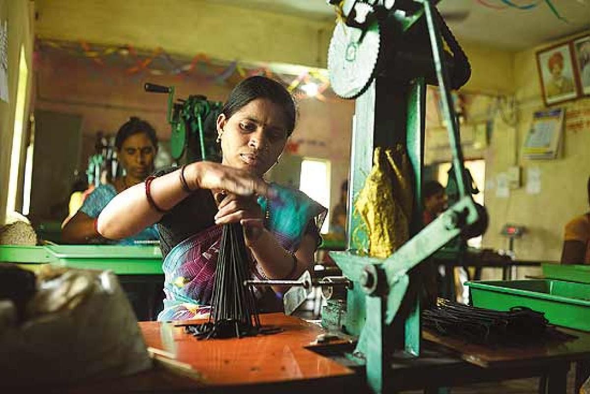 There are estimated to be some 42 million SMEs in India, accounting for 95% of the total industrial units, contributing 45% of the GDP.