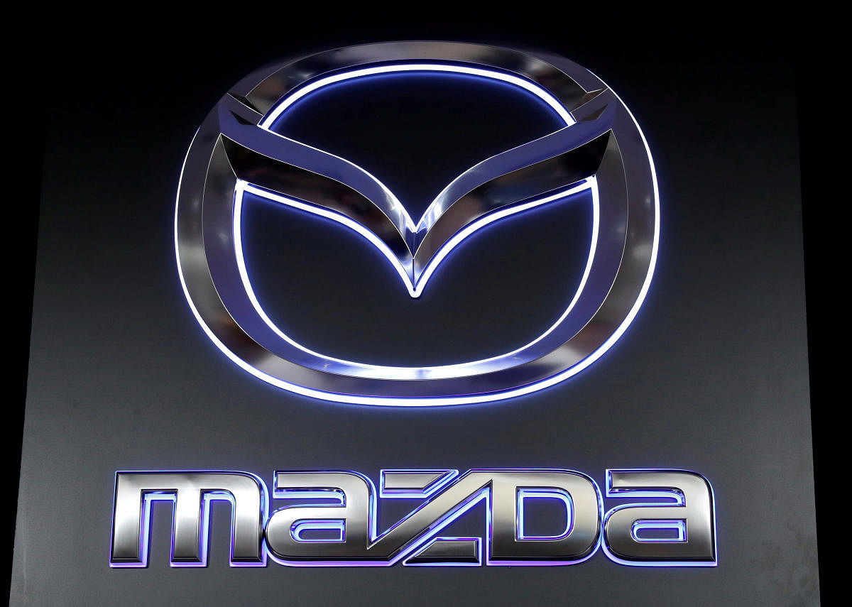 The logo of Mazda Motor Corp. (REUTERS File Photo)