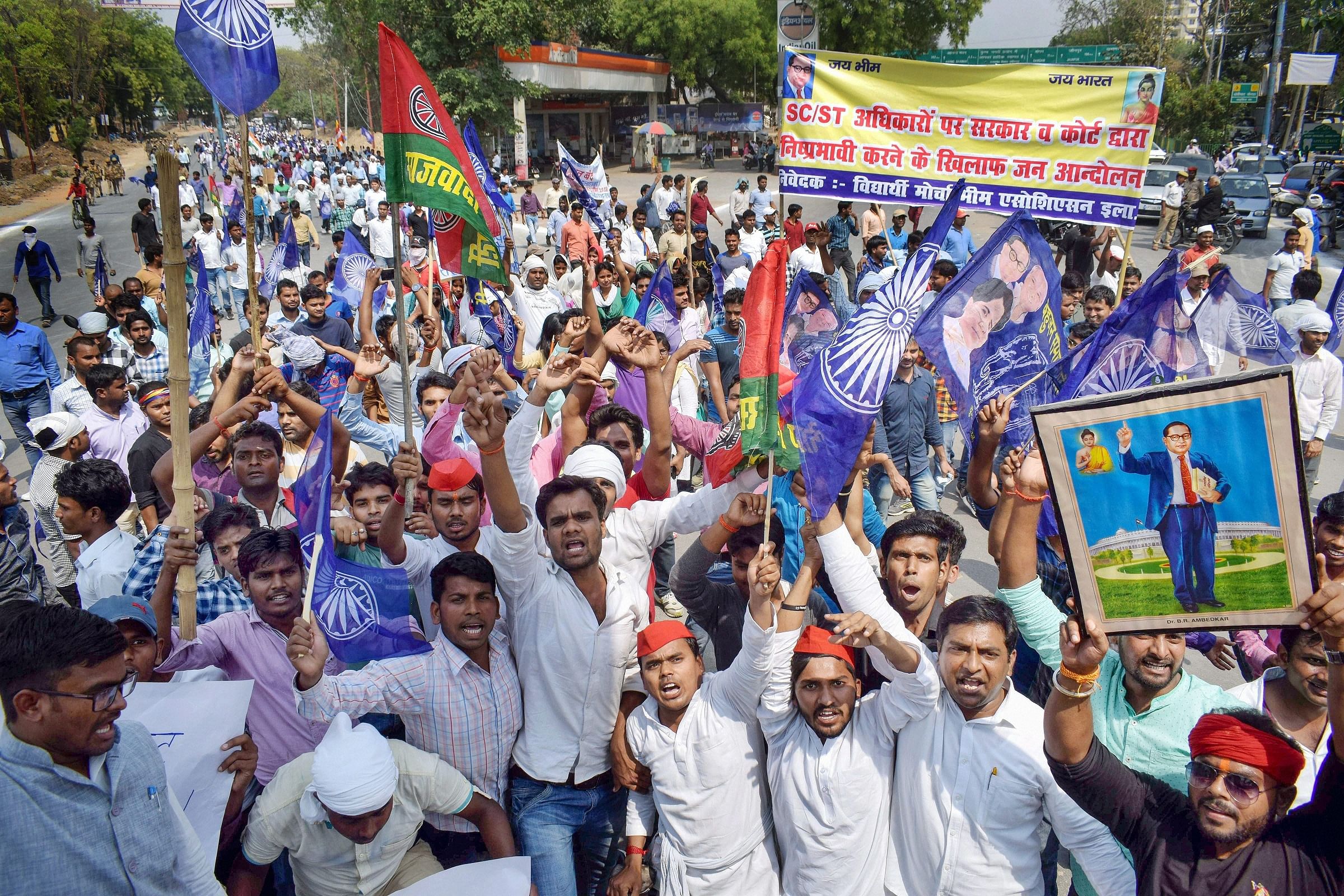 Dalit anger, which has from time to time manifested itself in varying degrees over various issues and in different parts of the country in the last four years has alarmed not only NDA allies but even the Dalit MPs of the BJP.