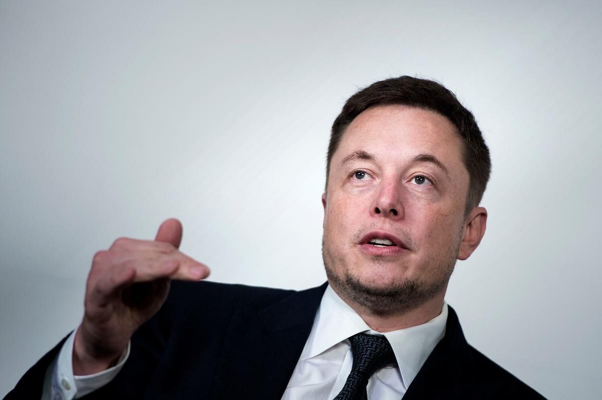 Elon Musk, CEO of SpaceX and Tesla, speaks during the International Space Station Research and Development Conference at the Omni Shoreham Hotel in Washington on July 19, 2017. AFP File