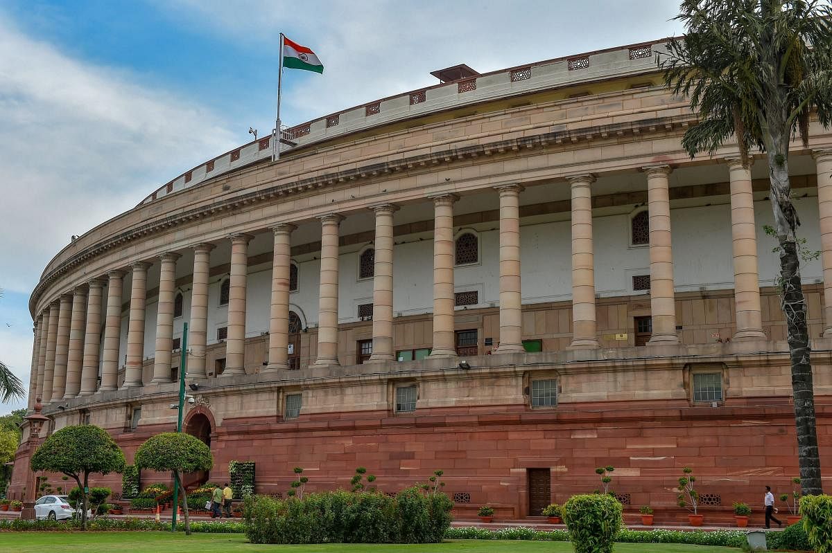 A view of Parliament House in New Delhi. (PTI File Photo)