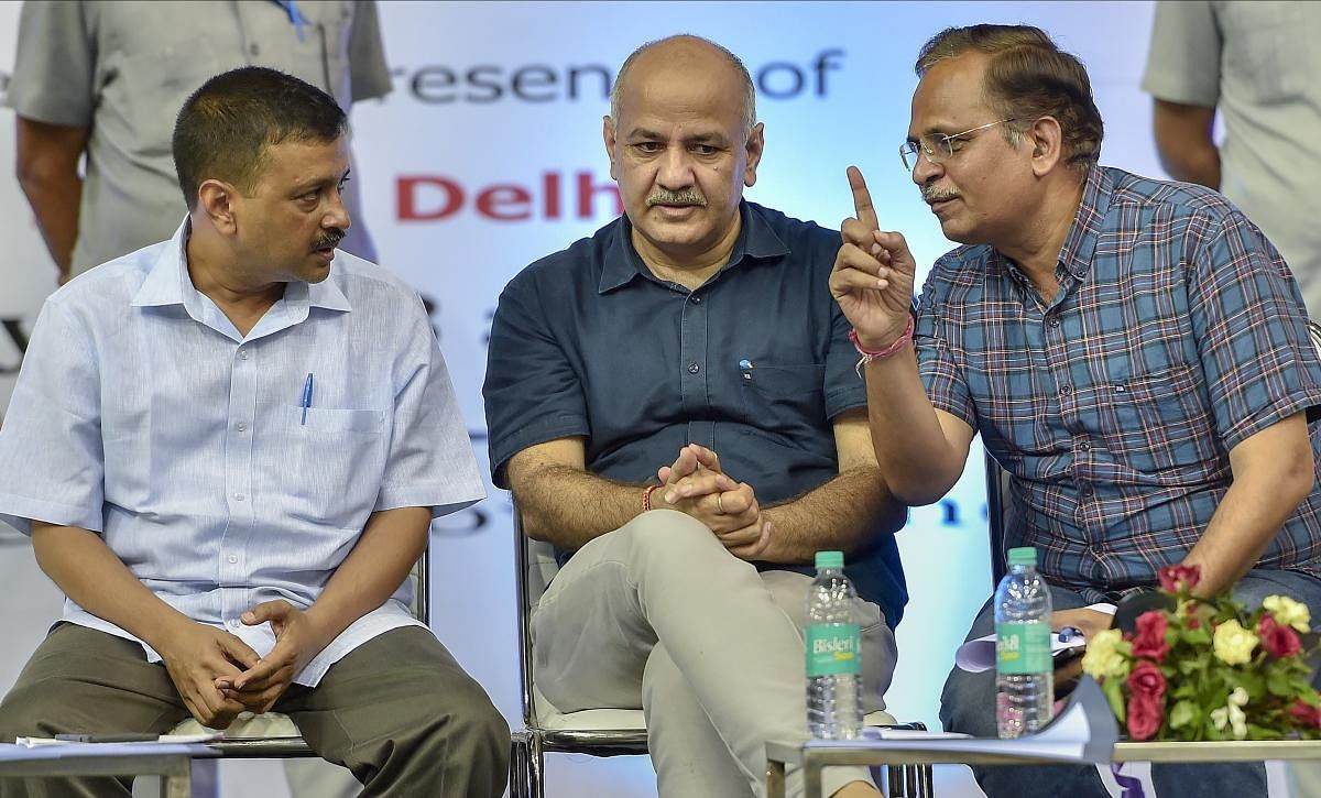 The Delhi Police on Monday filed its charge sheet before a court here in connection with the alleged assault on Chief Secretary Anshu Prakash in February in which Chief Minister Arvind Kejriwal and his deputy Manish Sisodia were named as accused. PTI file