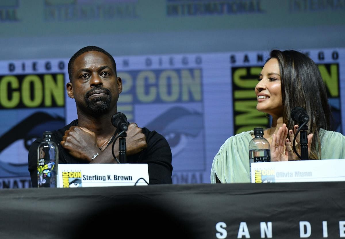 Actor Sterling K Brown says "Black Panther" stands on its "own merits" but, at the same time, he believes the movie deserves an Oscar nod. AFP File photo