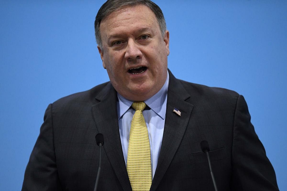 US Secretary of State Mike Pompeo. AFP file photo