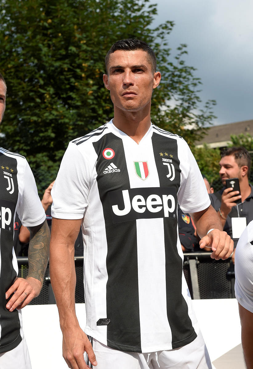 Juventus' Cristiano Ronaldo. REUTERS