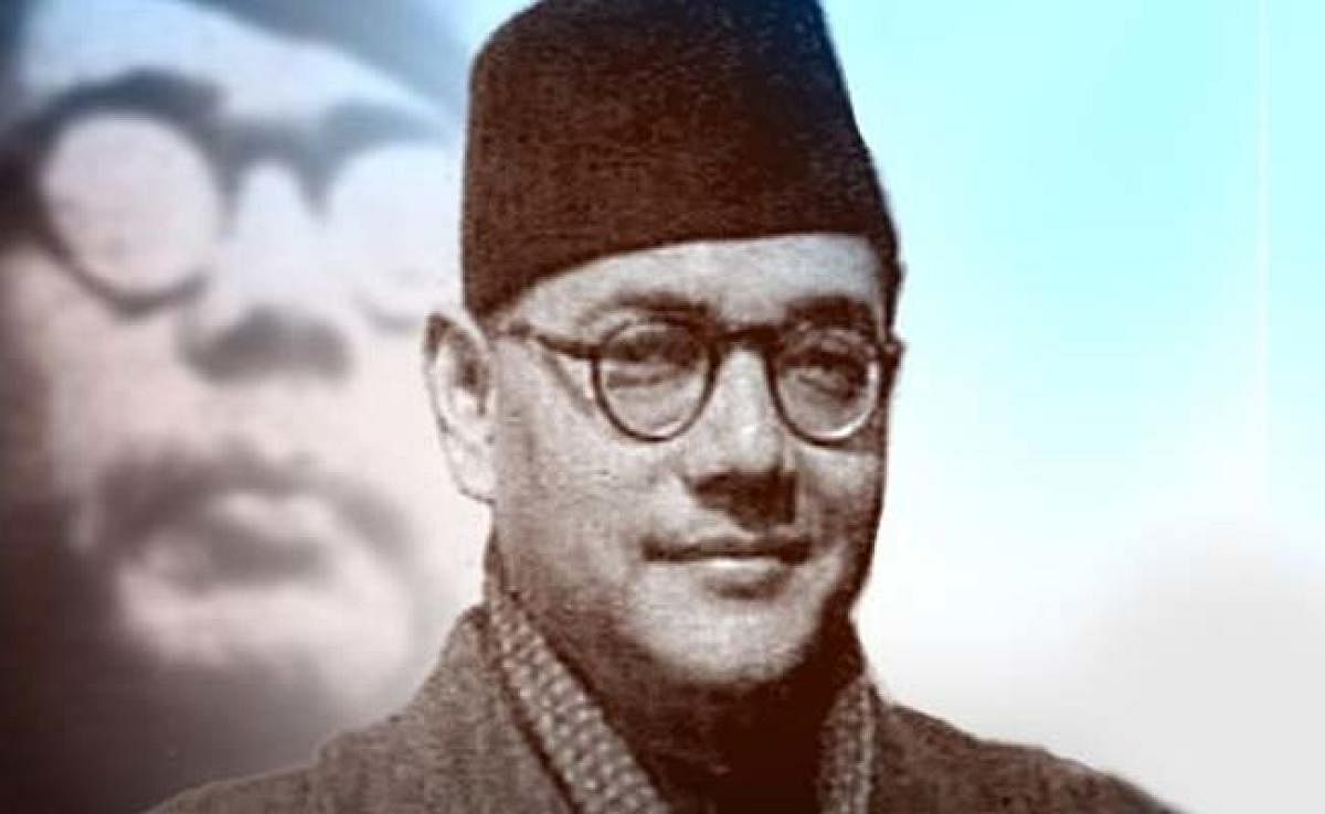Netaji Subhas Chandra Bose.