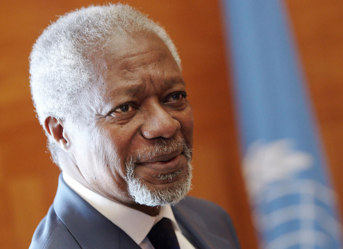 Former UN secretary-general Kofi Annan. (Reuters File Photo)