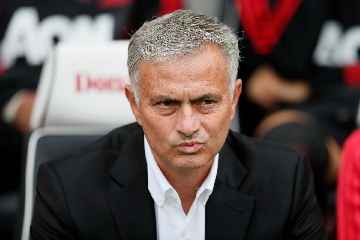 Manchester United's manager Jose Mourinho. Reuters 
