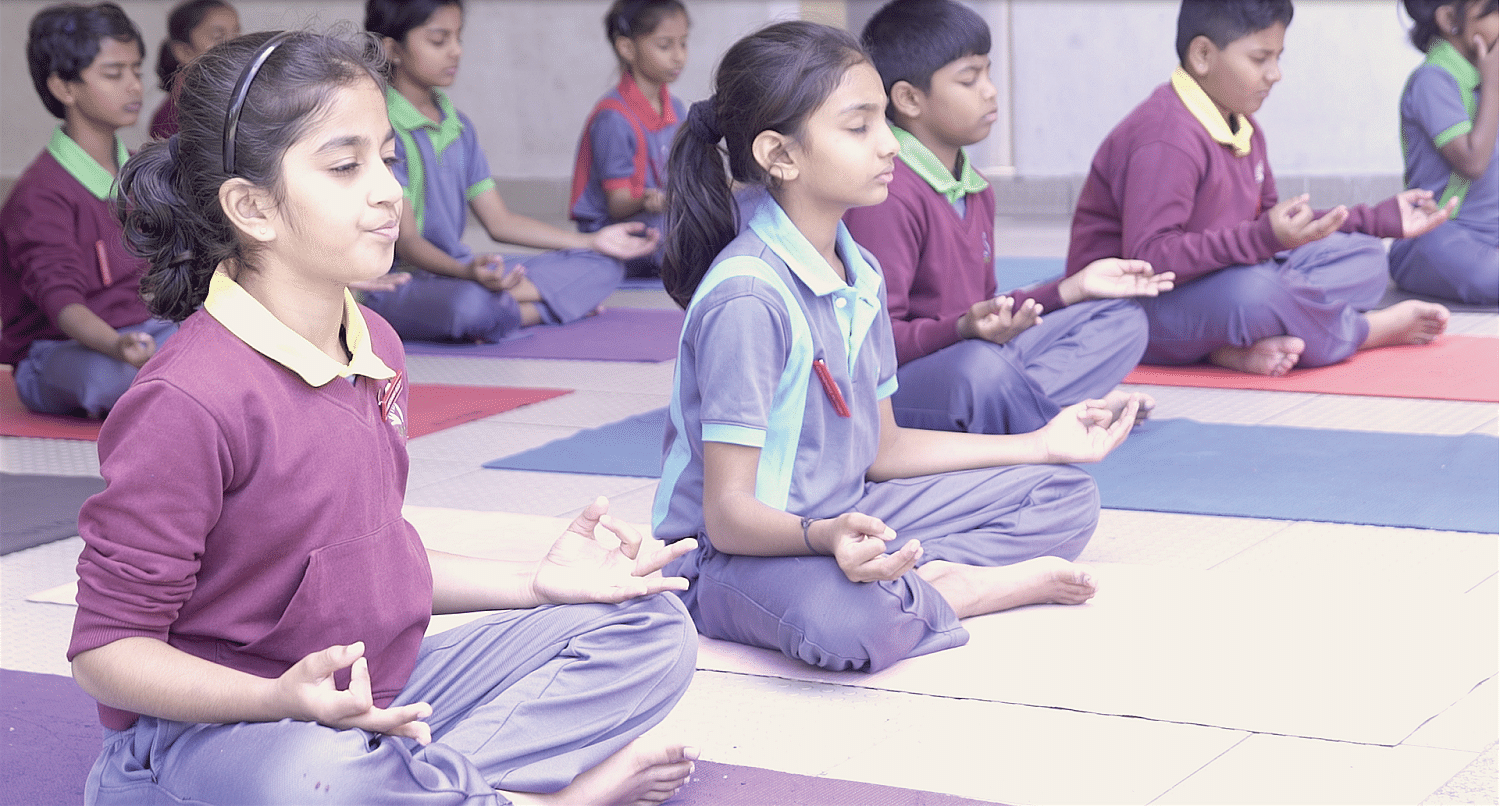 It is more than a decade since CMR National Public School included yoga as a part of its curriculum.