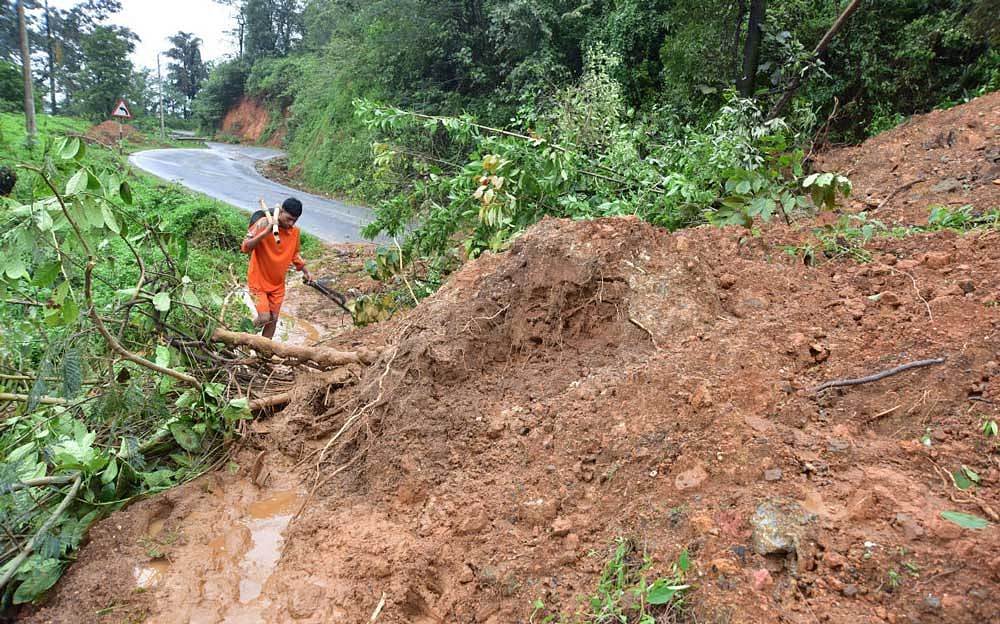 The priority before the state government is to rescue the stranded people from the landslide and flood-affected areas and providing rehabilitation to them.  DH photo