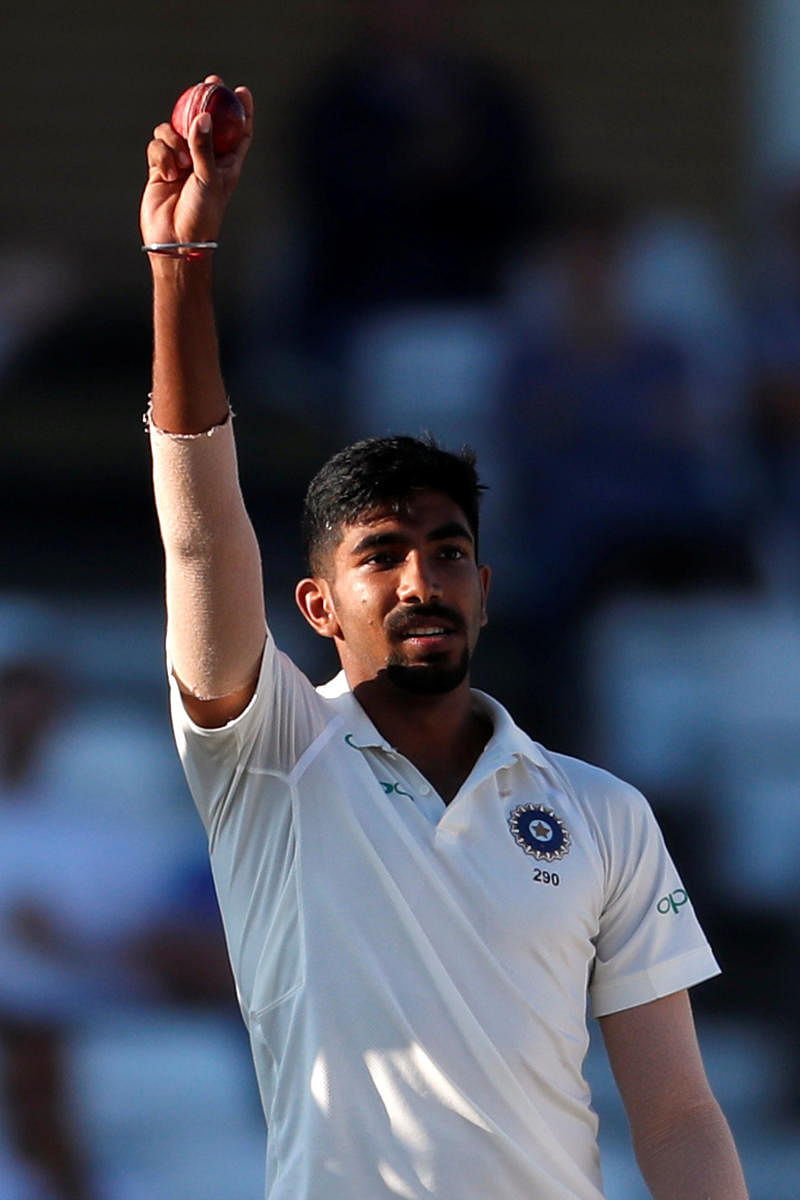 Bumrah gave an ample demonstration of his fitness, hunger, skill, desire, determination and temperament on another fabulous day of Test cricket against England. Reuters 